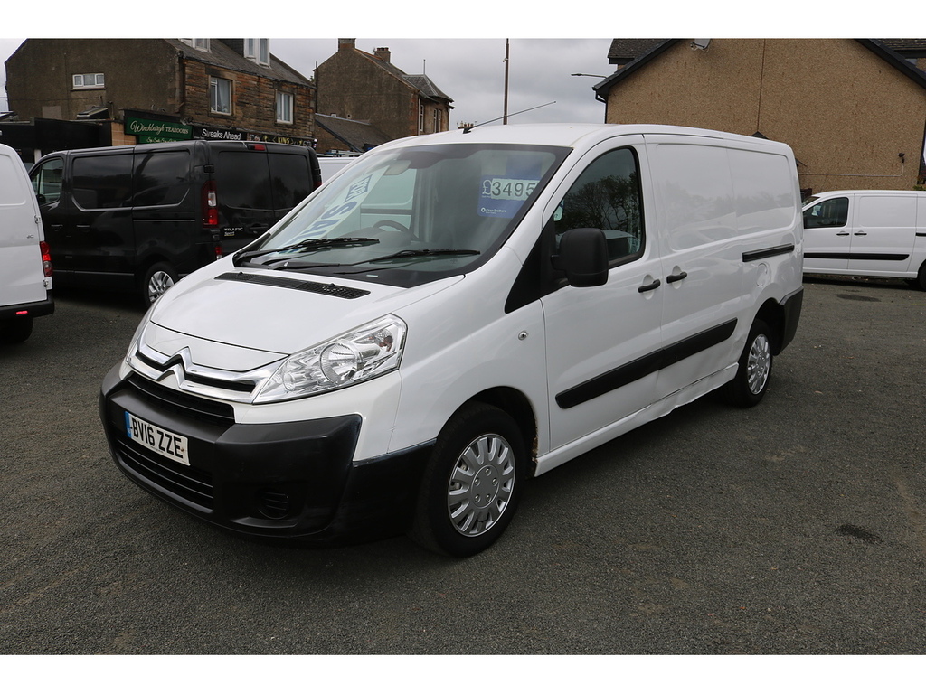 Citroen Dispatch 1200 L2h1 Enterprise Hdi White #3