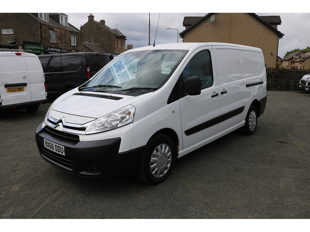 Citroen Dispatch 1200 L2h1 Enterprise Hdi White #3