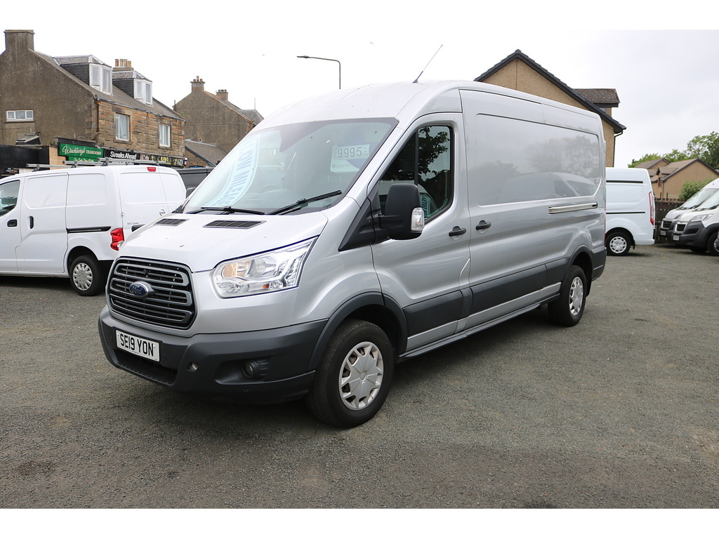 Ford Transit Custom 350 L3 H2 Pv Drw SE19YON Silver #3