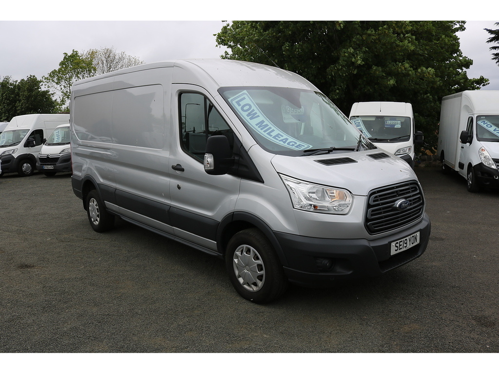 Ford Transit Custom 350 L3 H2 Pv Drw Silver