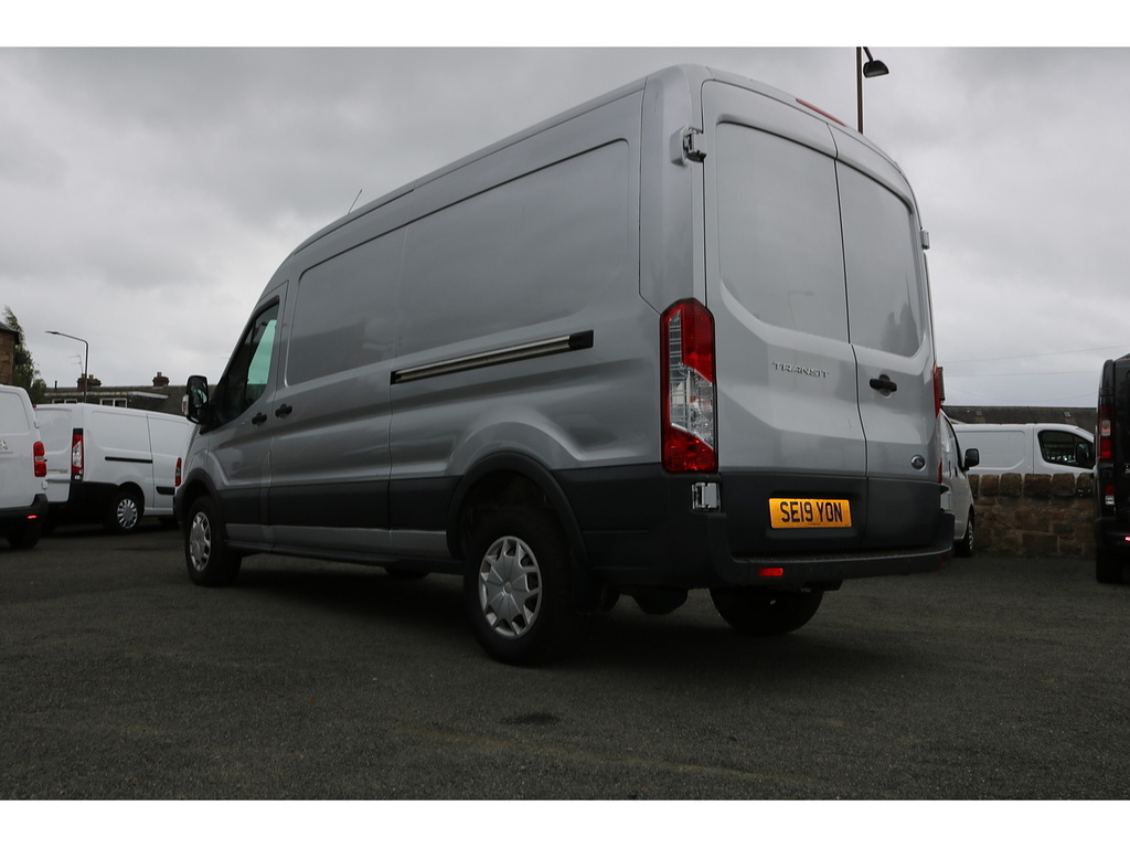 Ford Transit Custom 350 L3 H2 Pv Drw SE19YON Silver #6