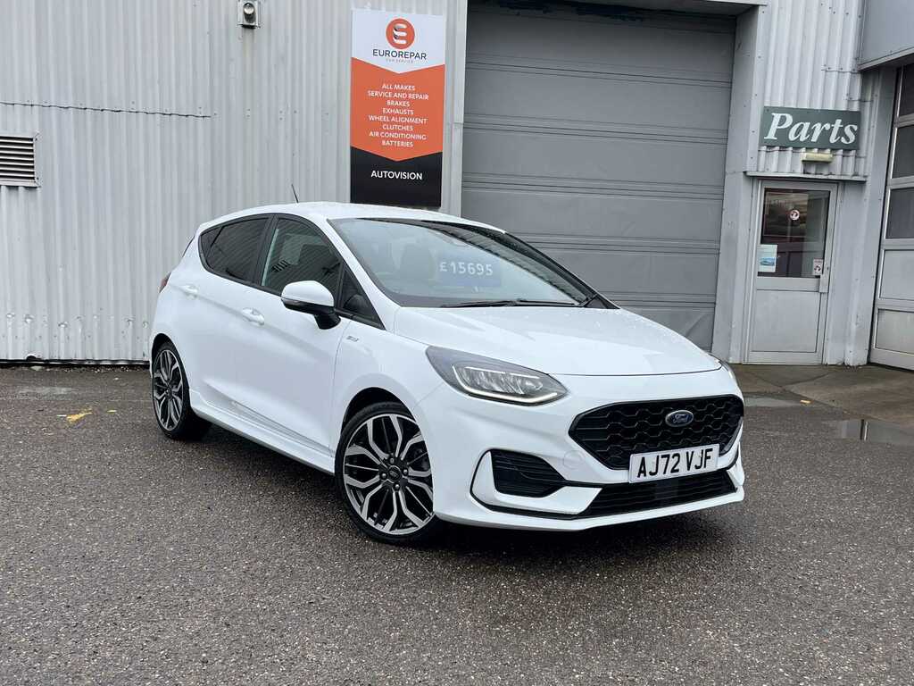 Ford Fiesta St-line X Turbo White