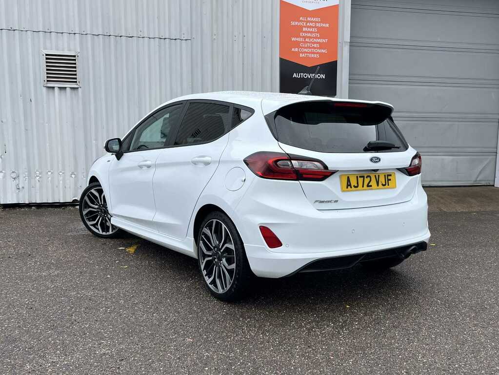 Ford Fiesta St-line X Turbo AJ72VJF White #2