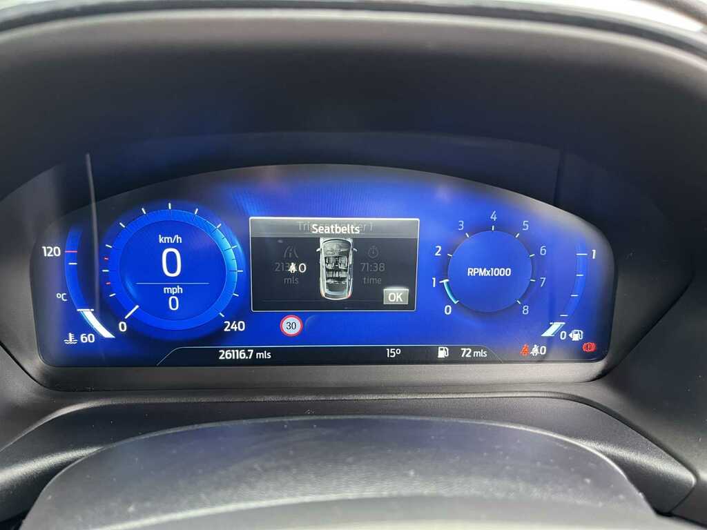 Ford Fiesta St-line X Turbo AJ72VJF White #6