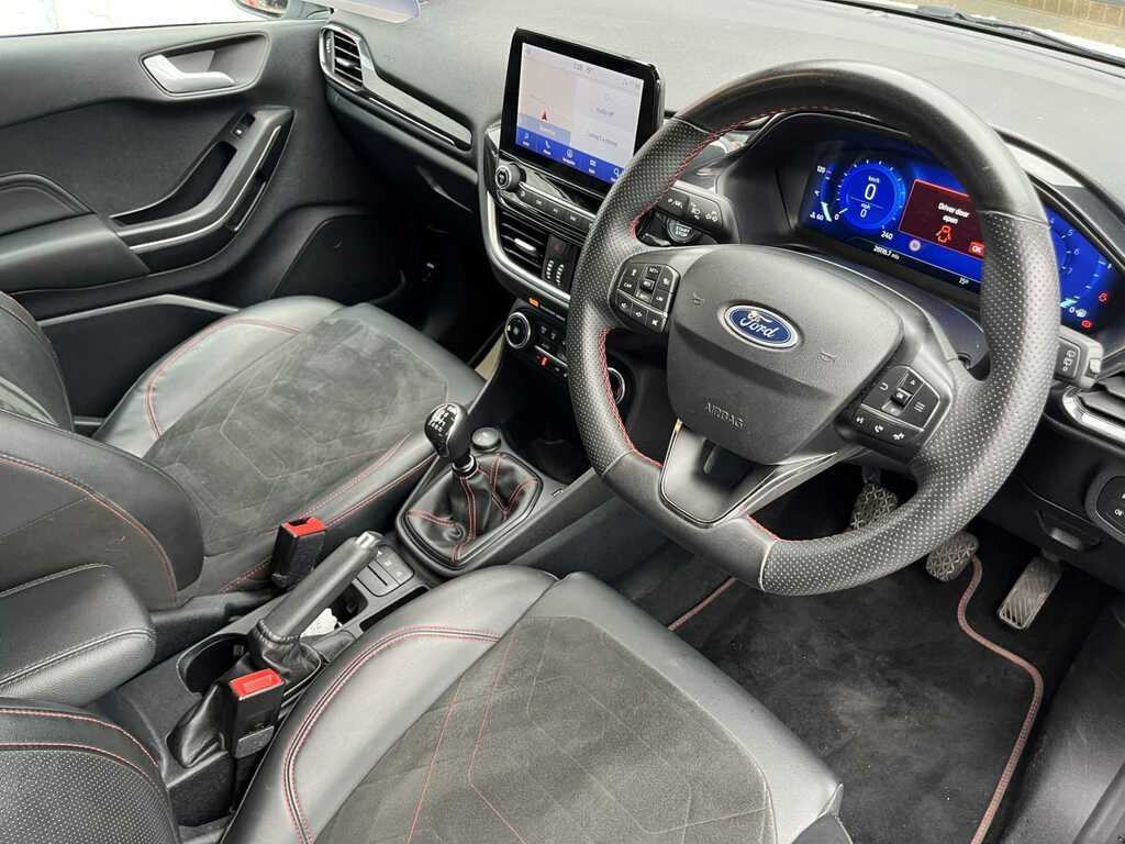 Ford Fiesta St-line X Turbo AJ72VJF White #4
