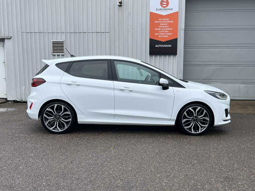 Ford Fiesta St-line X Turbo AJ72VJF White #3