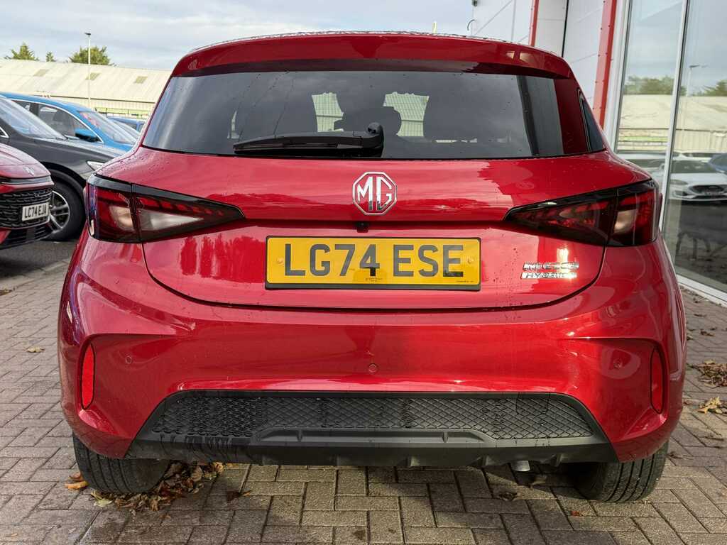 MG MG3 1.5 Hybrid Trophy Au LG74ESE Red #5