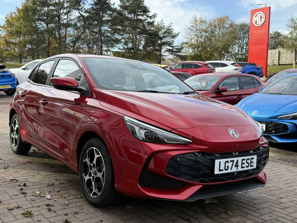 MG MG3 1.5 Hybrid Trophy Au Red
