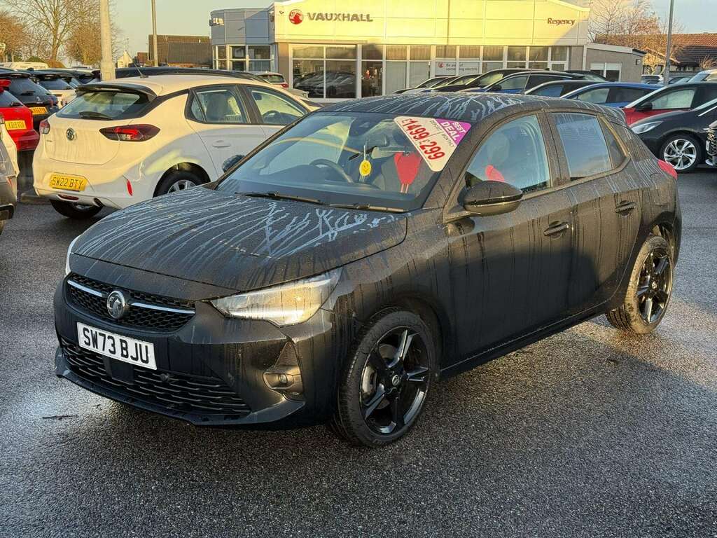 Vauxhall Corsa 1.2 Turbo 130 Gs Au SW73BJU Black #3