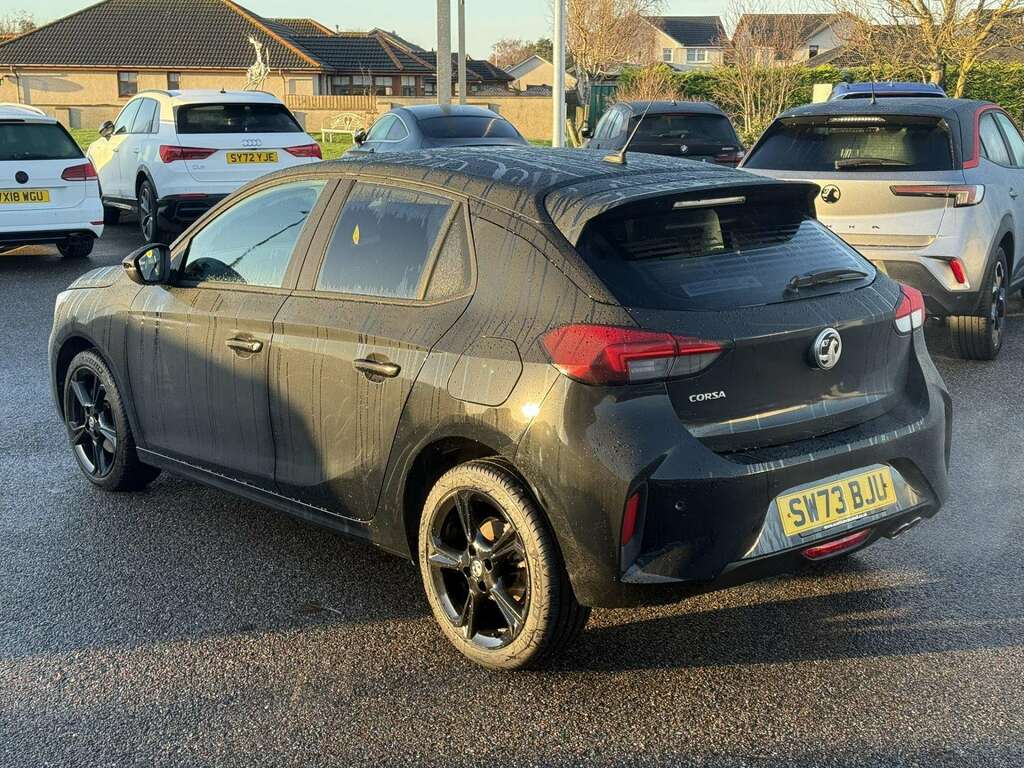 Vauxhall Corsa 1.2 Turbo 130 Gs Au SW73BJU Black #5