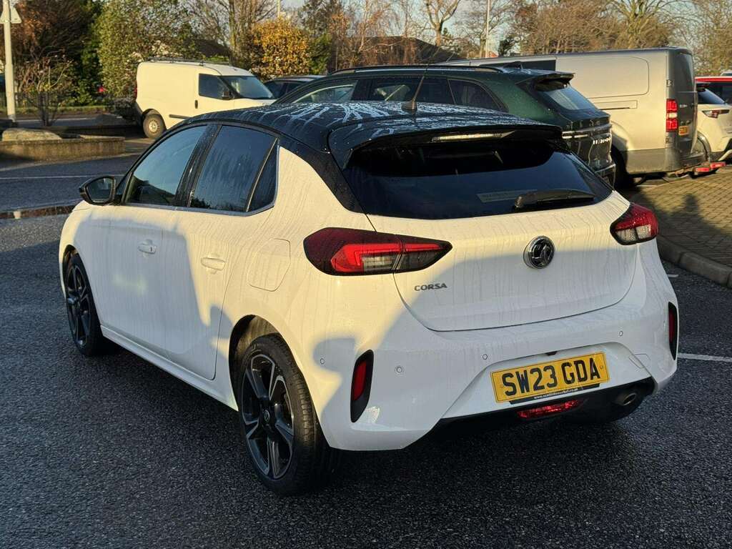 Vauxhall Corsa Hat 1.2 Turbo 100 Ultimate SW23GDA White #4