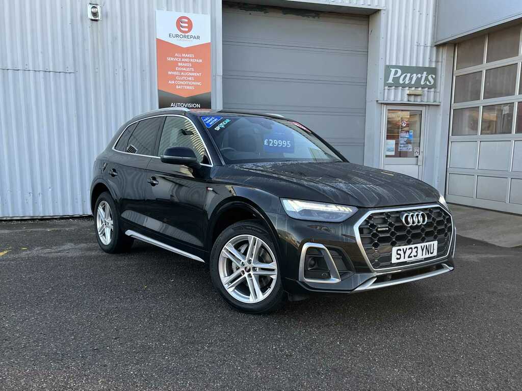 Audi Q5 S Line 40 Tdi Mhev Quat S-a Black