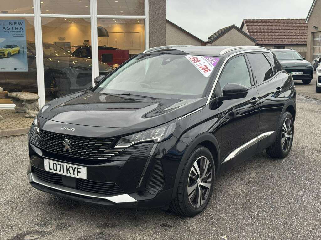 Peugeot 3008 Allure Premium Bluehdi Ss LO71KYF Black #3