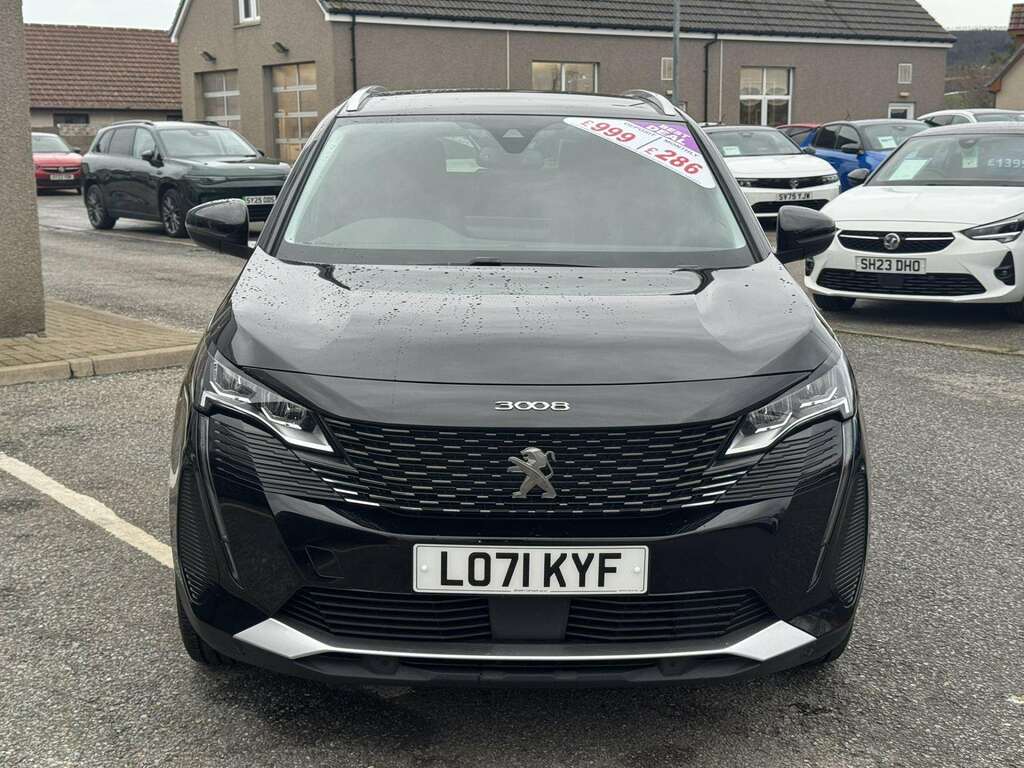 Peugeot 3008 Allure Premium Bluehdi Ss LO71KYF Black #2