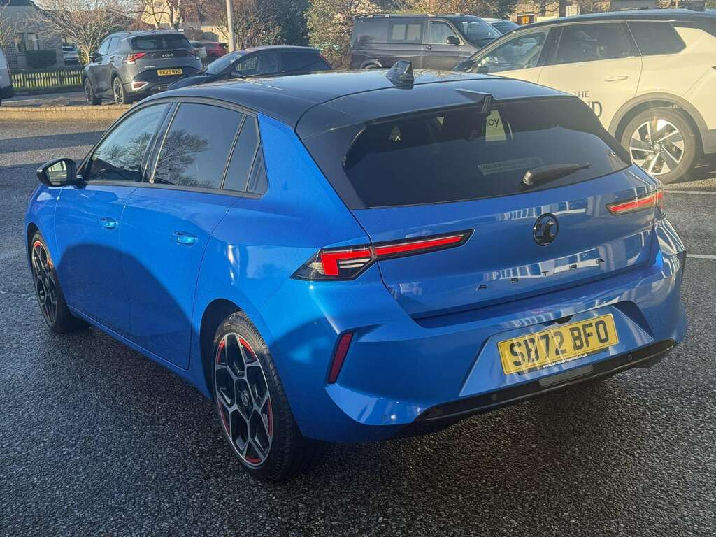 Vauxhall Astra Gs Line 1.2 130 Turbo SD72BFO Blue #4