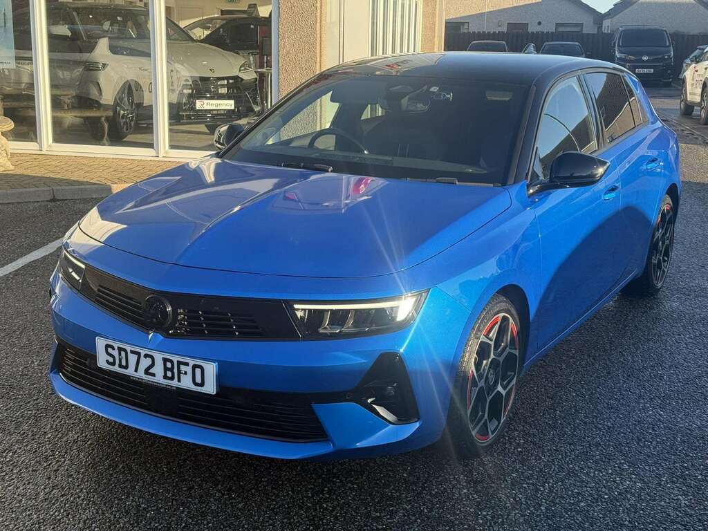 Vauxhall Astra Gs Line 1.2 130 Turbo SD72BFO Blue #3