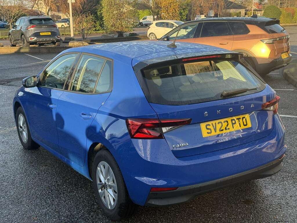 Skoda Fabia Se Comfort Tsi S-a SV22PTO Blue #6