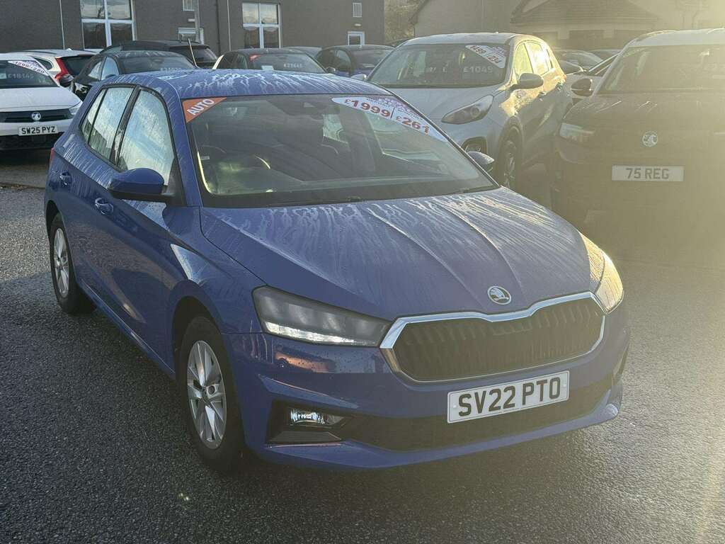 Skoda Fabia Se Comfort Tsi S-a Blue