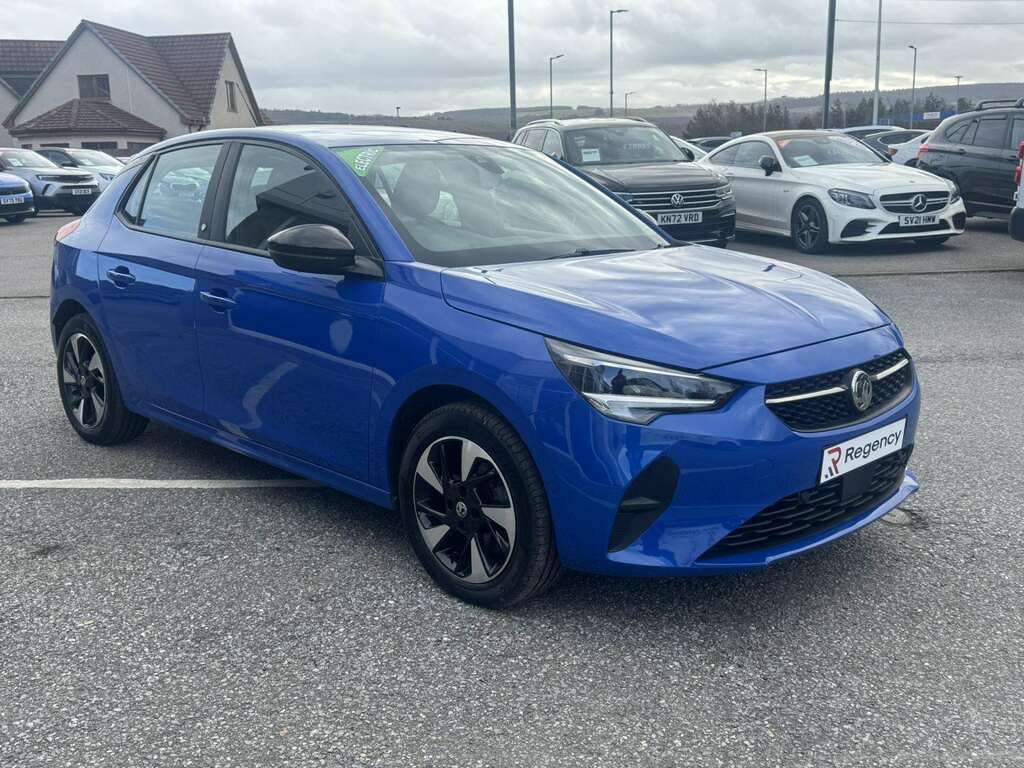 Vauxhall Corsa-e Hat 50Kwh 7.4Kwch 136 Se Nv A Blue