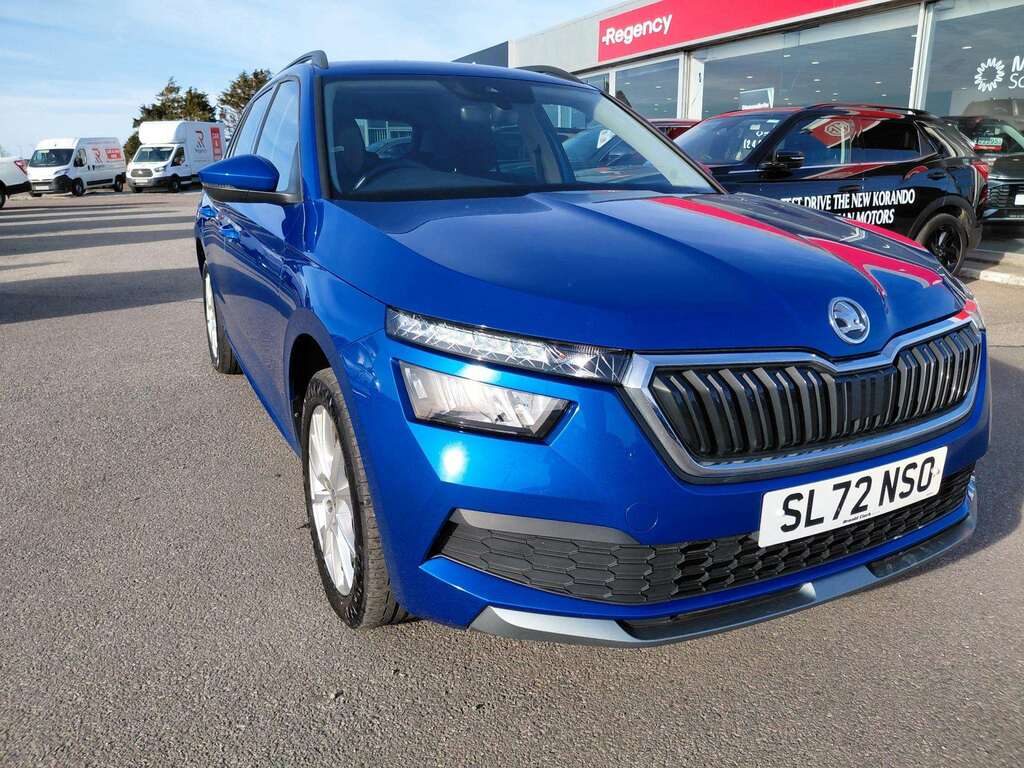 Skoda Kamiq Se Drive Tsi SL72NSO Blue #2