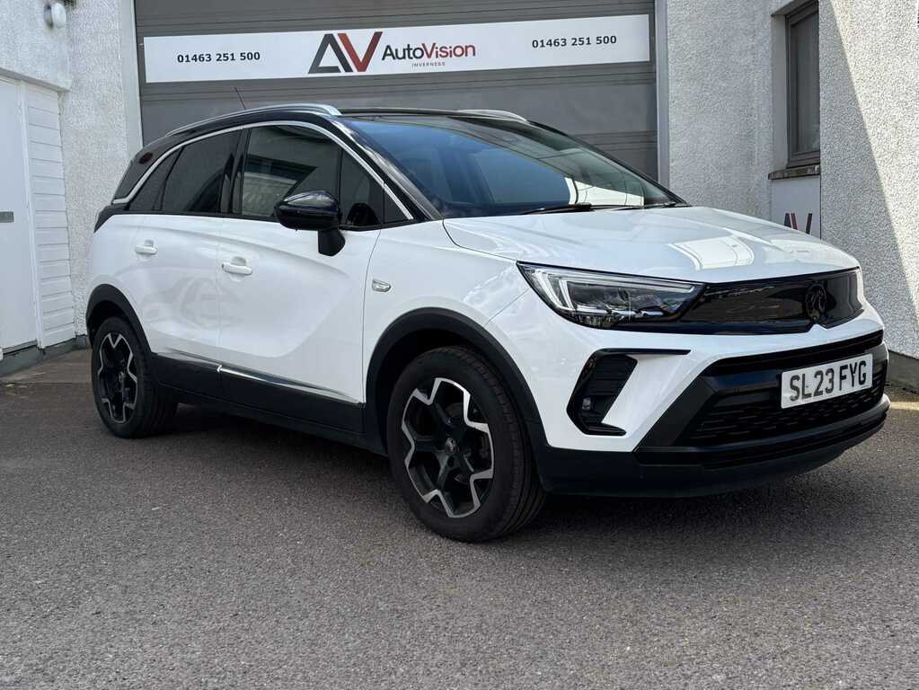Vauxhall Crossland Ultimate Turbo White