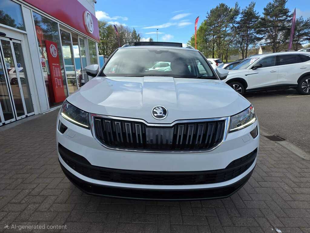 Skoda Karoq Edition Tdi Scr 4X4 S-a White #3