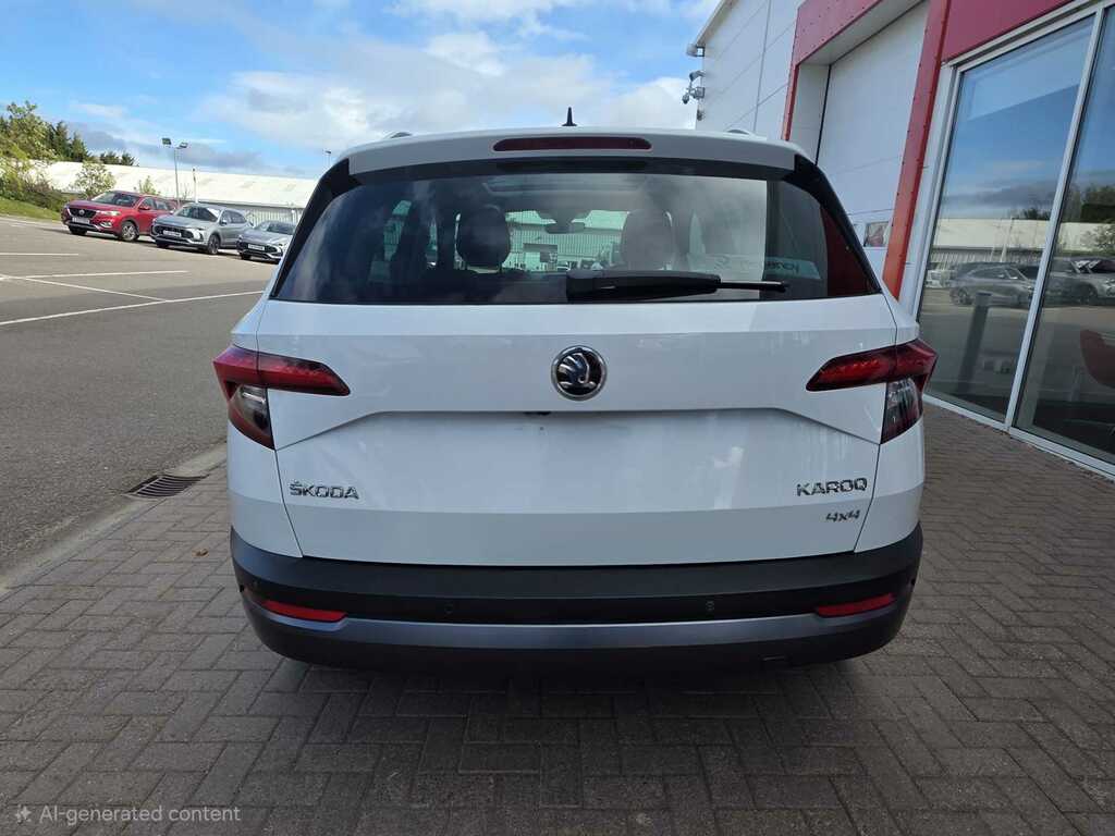 Skoda Karoq Edition Tdi Scr 4X4 S-a White #4