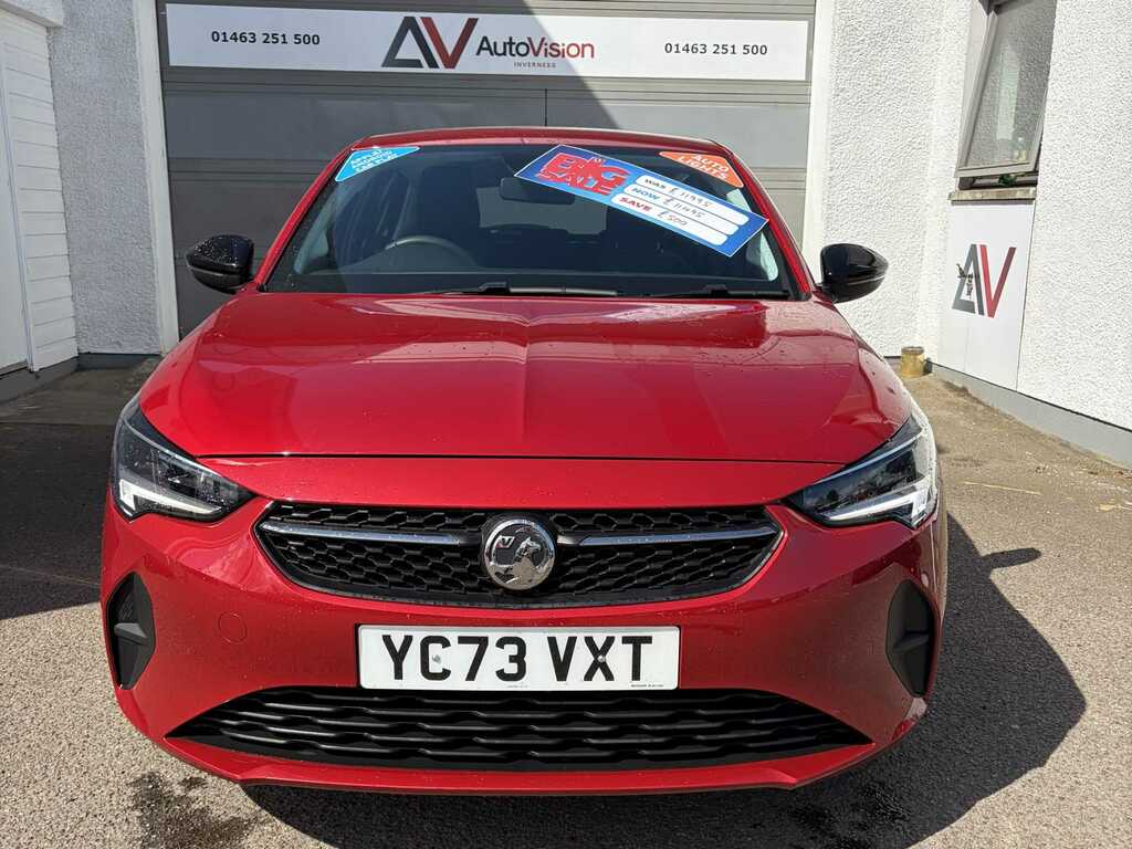 Vauxhall Corsa Design YC73VXT Red #2