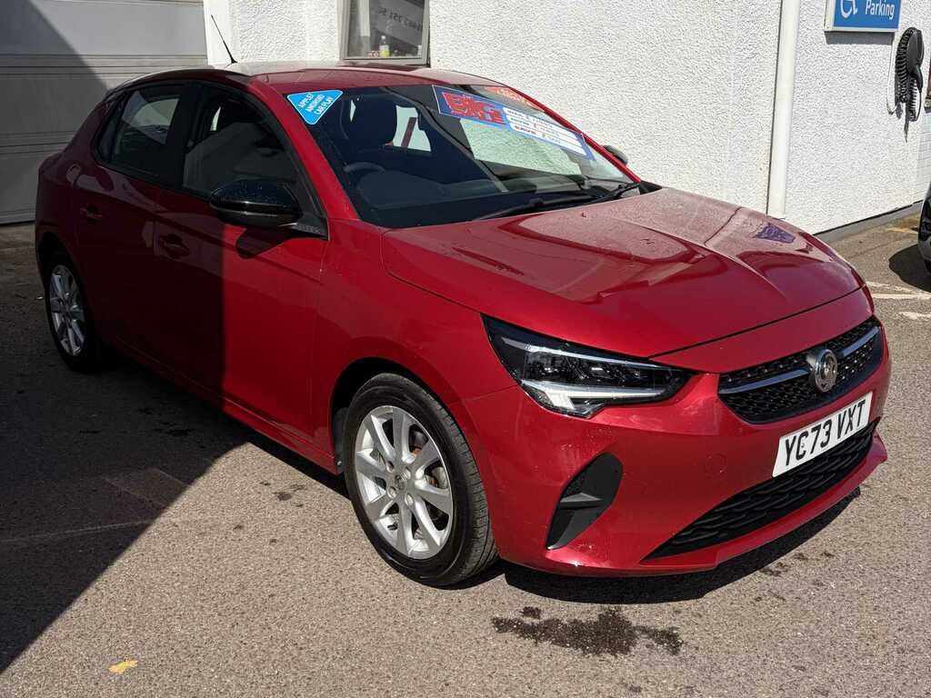 Vauxhall Corsa Design Red