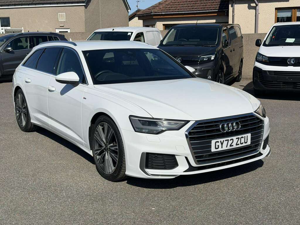 Audi A6 S Line 40 Tfsi Mhev S-a White