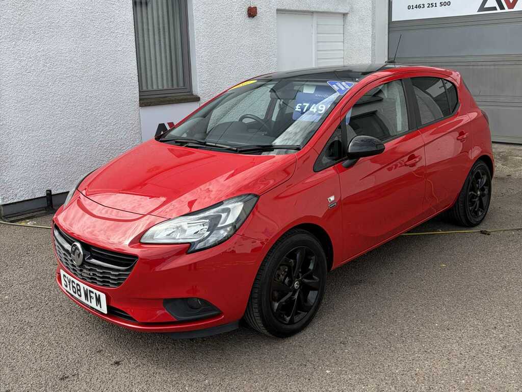 Vauxhall Corsa Hat 1.4 75Ps Griffin Edition SY68WFM Red #3