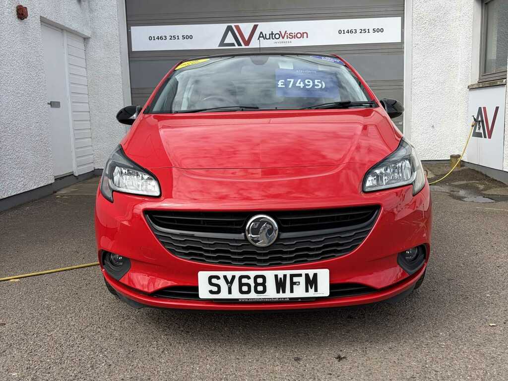 Vauxhall Corsa Hat 1.4 75Ps Griffin Edition SY68WFM Red #2