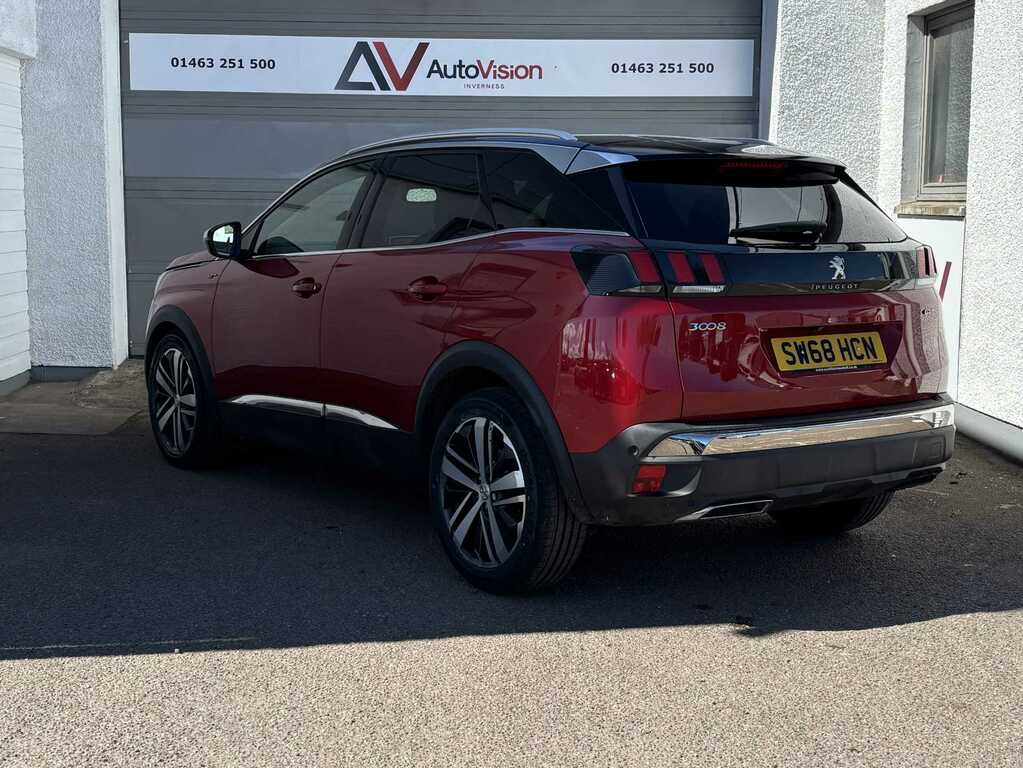 Peugeot 3008 Gt Bluehdi Ss SW68HCN Red #2