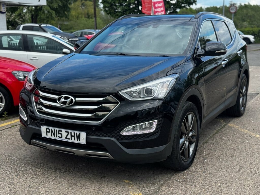 Hyundai Santa Fe 2.2L Premium Se Black #4
