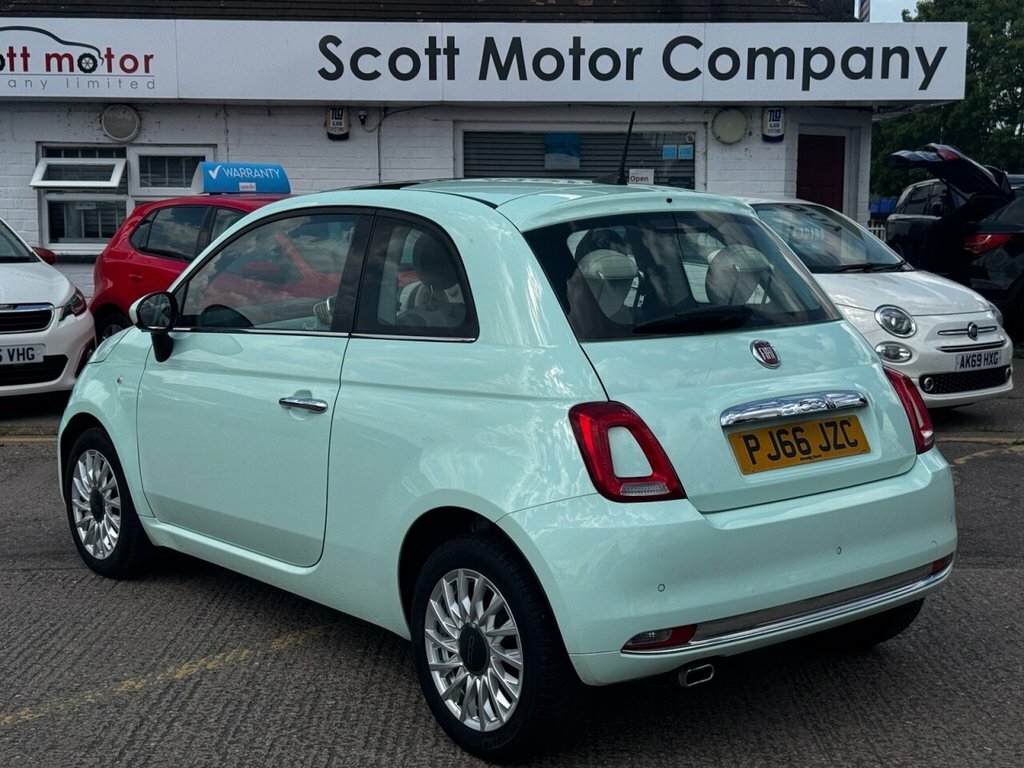 Fiat 500 1.2L Lounge PJ66JZC Green #2