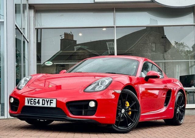 Porsche Cayman 2.7 981 Coupe Red
