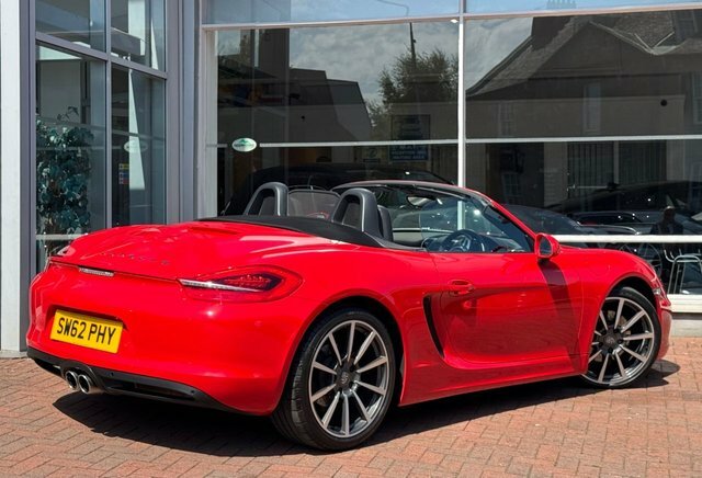 Porsche Boxster 3.4 981 S Convertible Red #3