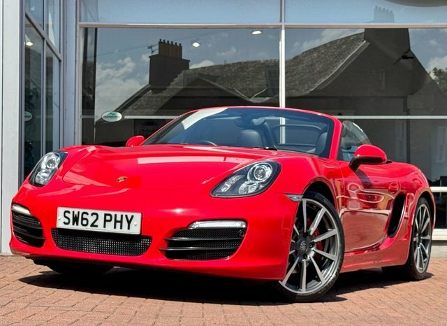 Porsche Boxster 3.4 981 S Convertible Red