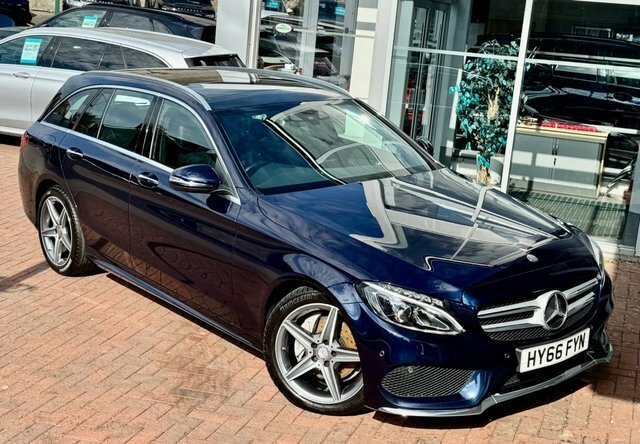 Mercedes-Benz C Class 2.1 C220d Amg Line HY66FYN Blue #6