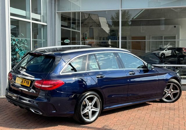 Mercedes-Benz C Class 2.1 C220d Amg Line HY66FYN Blue #5
