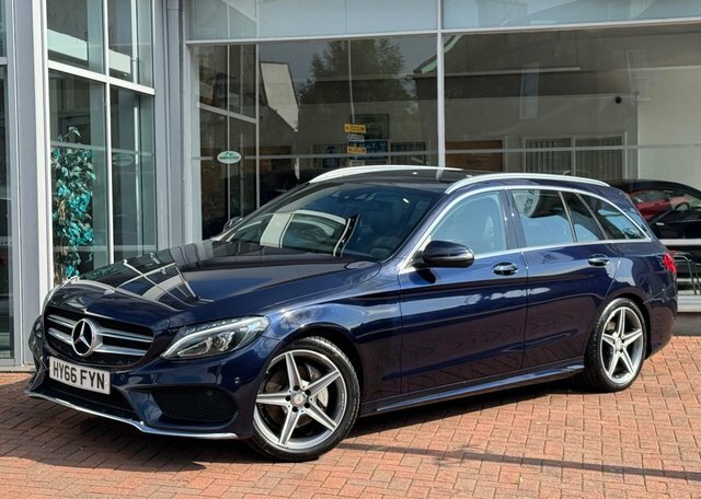 Mercedes-Benz C Class 2.1 C220d Amg Line HY66FYN Blue #4