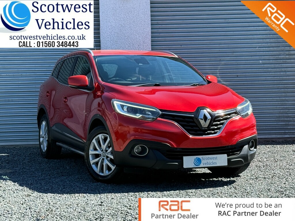 Renault Kadjar 1.2 Dynamique Nav Tce 130 2017 Red