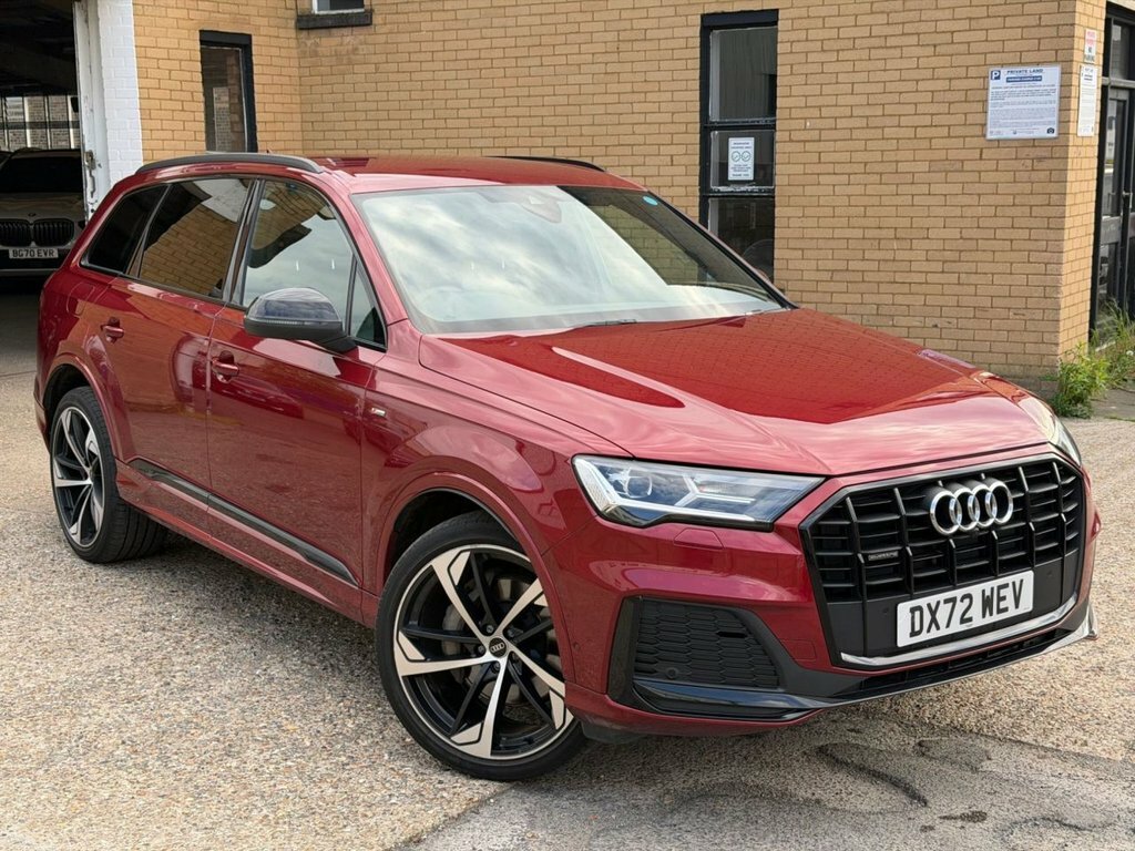 Audi Q7 3L Black Edition Red