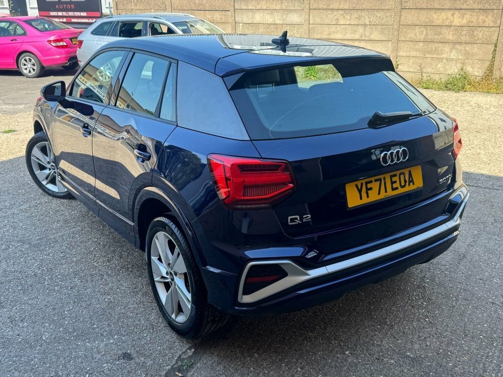 Audi Q2 2L S Line YF71EOA Blue #6