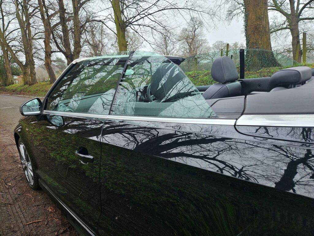 Audi A3 Cabriolet Convertible 2.0 Tdi S Line Euro 6 Ss 2014 Black #6