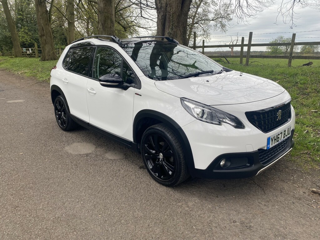 Peugeot 2008 Suv 1.6 Bluehdi Gt Line 2017 YH67BJU White #3