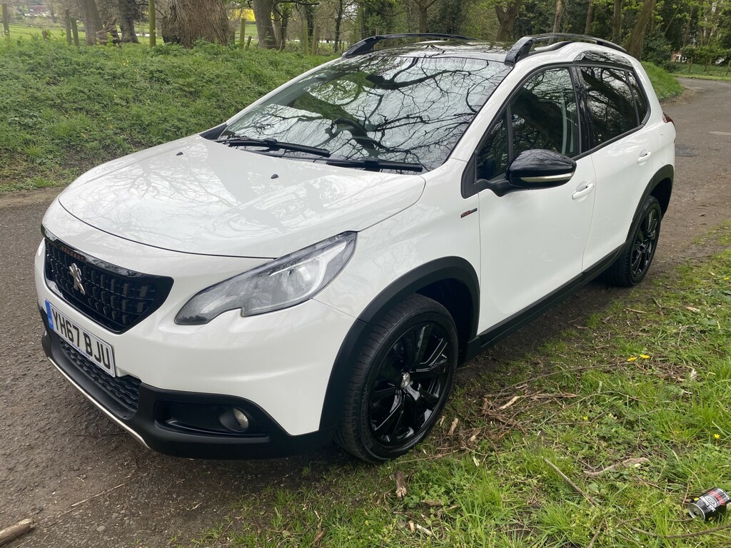 Peugeot 2008 Suv 1.6 Bluehdi Gt Line 2017 YH67BJU White #5