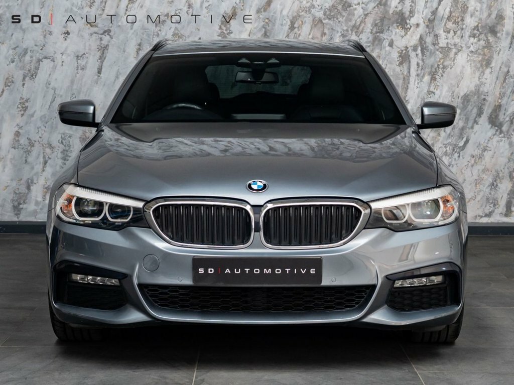 BMW 5 Series 3L M Sport YE67OSD Blue #2