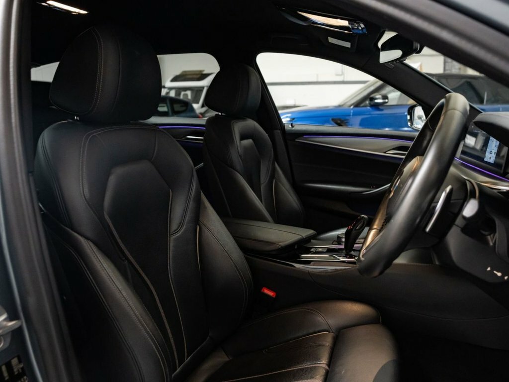 BMW 5 Series 3L M Sport YE67OSD Blue #6