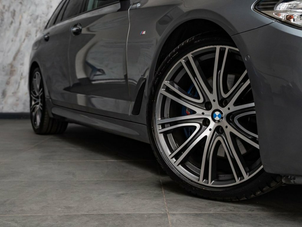 BMW 5 Series 3L M Sport YE67OSD Blue #5